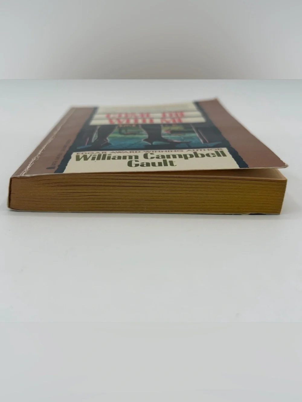 Come Die With Me by William Campbell Gault 1987 Charter Mystery Paperback Book